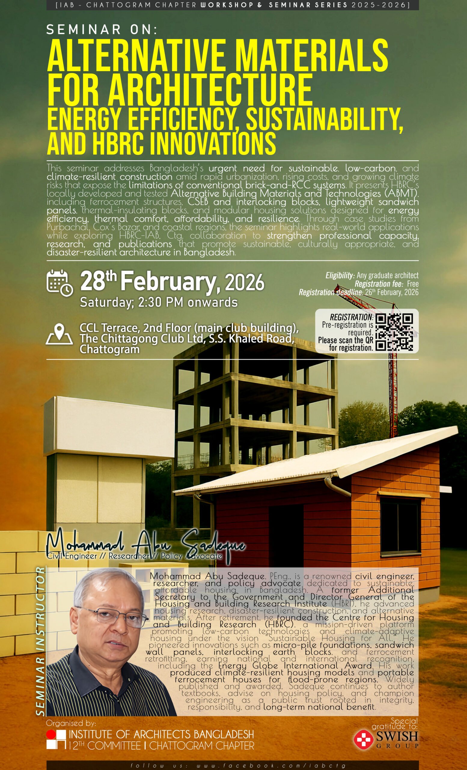 Alternative Materials For Architecture – Energy Efficiency, Sustainability and HBRC Innovations